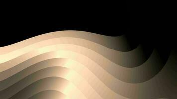 Abstract background with flat golden circles. video