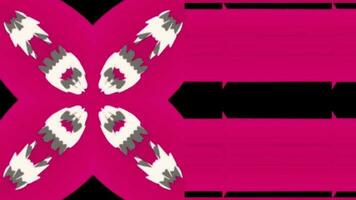 patroon abstract beweging geanimeerd achtergrond met roze kleuren. video