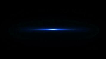 High quality and realistic 4K resolution optical lens flare effect on black background. video