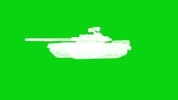Panzer Röntgen Grün Bildschirm video
