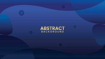 Abstract Blue Background Design Template vector