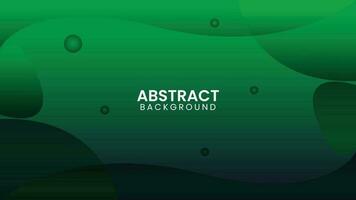 Abstract Green Background Design Template vector