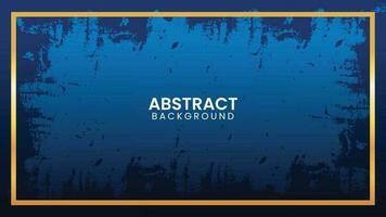 Abstract Blue Background Design Template vector