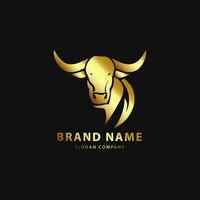 Bull logo. Premium logo for steakhouse, Steakhouse or butchery. vector