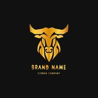 Bull logo. Premium logo for steakhouse, Steakhouse or butchery. vector