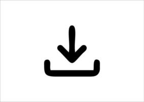 vector illustration of internet themed element named icon downlod