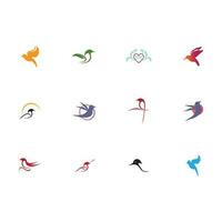 Bird logo images illustration design vector