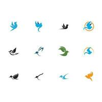 Bird logo images illustration design vector