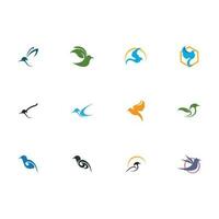 Bird logo images illustration design vector