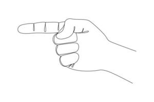 Continuous one line drawing hands holding different objects concept. Single line draw design vector graphic illustration.