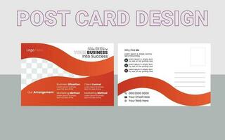 post card design vector