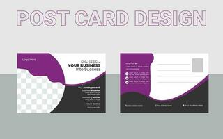 post card design vector