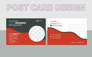 post card design vector