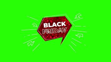 Black Friday Discount Green Screen Video