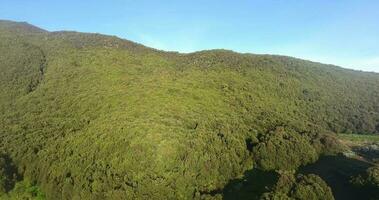 Beautiful aerial landscape mount of papandayan video
