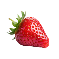 Fresh strawberry isolated. Illustration AI Generative png