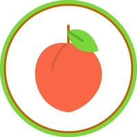 Peach Vector Icon Design