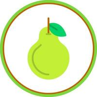 Pear Vector Icon Design