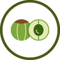 Amla Vector Icon Design