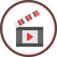 Clapperboard  Vector Icon Design