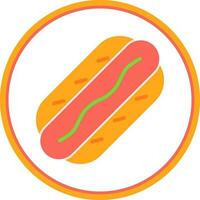 Hot Dog  Vector Icon Design