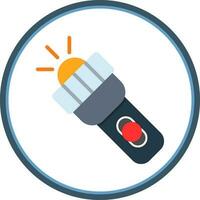 Flashlight  Vector Icon Design