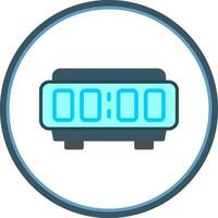 Digital Alarm Clock  Vector Icon Design