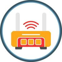 Router  Vector Icon Design