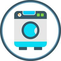 Washing Machine  Vector Icon Design