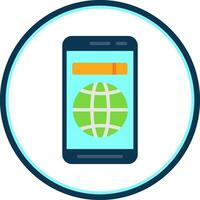 Mobile Web  Vector Icon Design