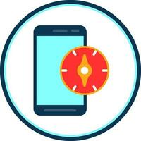 Compass  Vector Icon Design