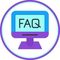 Faq  Vector Icon Design
