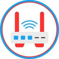 Router  Vector Icon Design