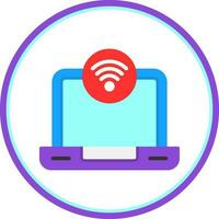 Wifi Signal  Vector Icon Design