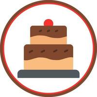 Birthday Cake  Vector Icon Design