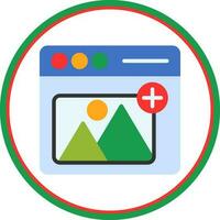 Add Image  Vector Icon Design