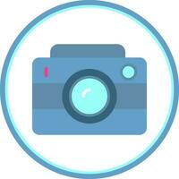 Photo Camera  Vector Icon Design