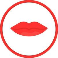 Lip  Vector Icon Design