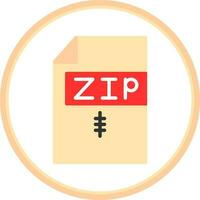 Zip  Vector Icon Design