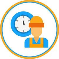 Working Hours  Vector Icon Design