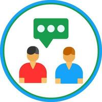 Group Chat  Vector Icon Design