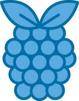 Raspberry Vector Icon Design