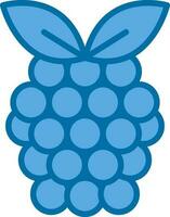 Raspberry Vector Icon Design