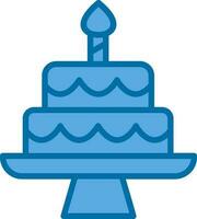 Cake Vector Icon Design