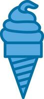 Ice Cream Vector Icon Design