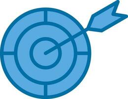 Dart Board  Vector Icon Design