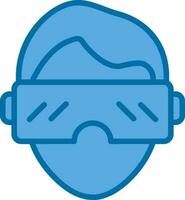Virtual Reality  Vector Icon Design