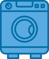 Washing Machine  Vector Icon Design