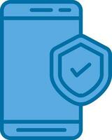 Mobile Security  Vector Icon Design