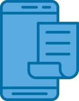Mobile File  Vector Icon Design